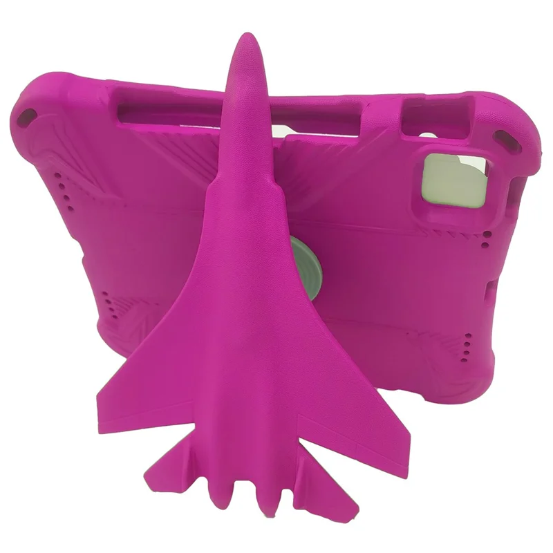 Per iPad Air 11 (2024) Custodia Stile Aereo Supporto EVA Cover Tablet - Rosa