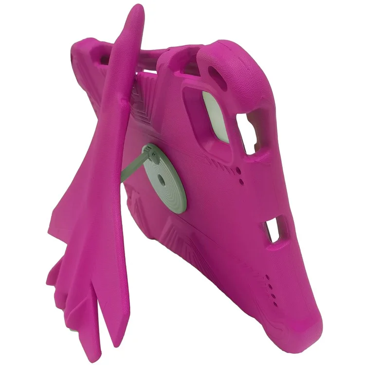 Per iPad Air 11 (2024) Custodia Stile Aereo Supporto EVA Cover Tablet - Rosa