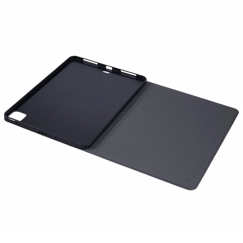 X-LEVEL Canvas Series For iPad Air 11 (2026) / (2025) / (2024) Case Cloth Texture Full Protection Leather Tablet Cover - Black