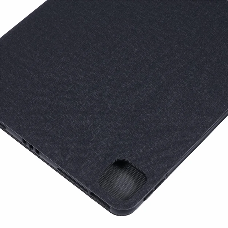 X-LEVEL Canvas Series For iPad Air 11 (2026) / (2025) / (2024) Case Cloth Texture Full Protection Leather Tablet Cover - Black