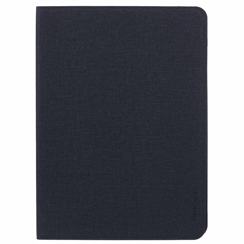 X-LEVEL Canvas Series For iPad Air 11 (2026) / (2025) / (2024) Case Cloth Texture Full Protection Leather Tablet Cover - Black