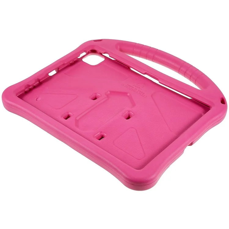 Per iPad Pro 11 (2024) EVA Case Children Friendly Kickstand Handle Tablet Cover - Rose