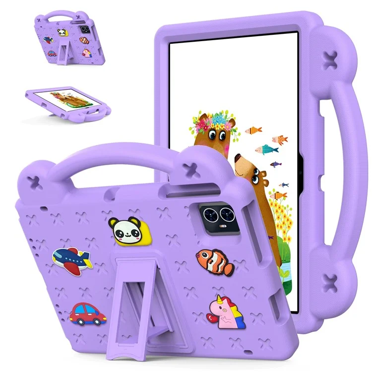 For Walmart Onn 10.1 inch (2024) / Teclast M50 Pro 10.1 (2023) / Blackview Tab 80 10.1 (2023) Case Kids EVA Tablet Cover - Purple