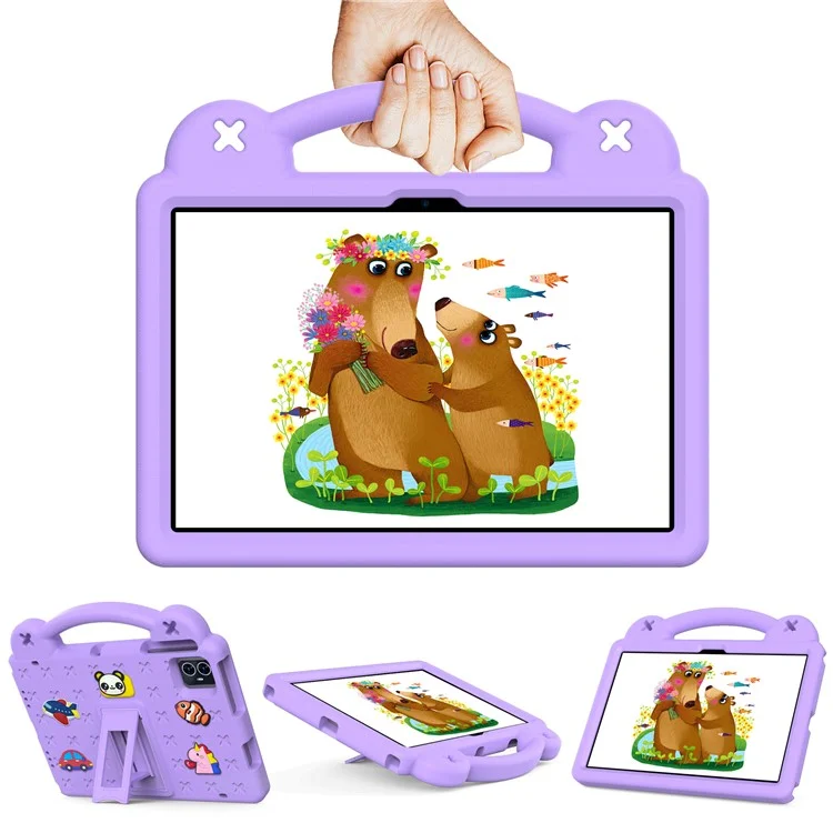 For Walmart Onn 10.1 inch (2024) / Teclast M50 Pro 10.1 (2023) / Blackview Tab 80 10.1 (2023) Case Kids EVA Tablet Cover - Purple