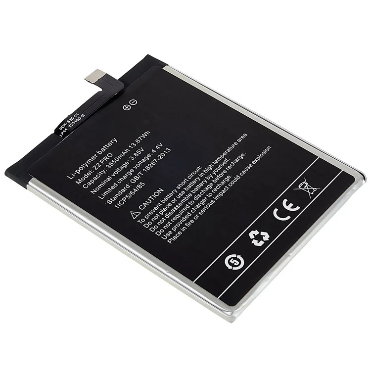 For Umidigi Z2 Pro 3.85V 3550mAh Rechargeable Li-Polymer Battery Replacement
