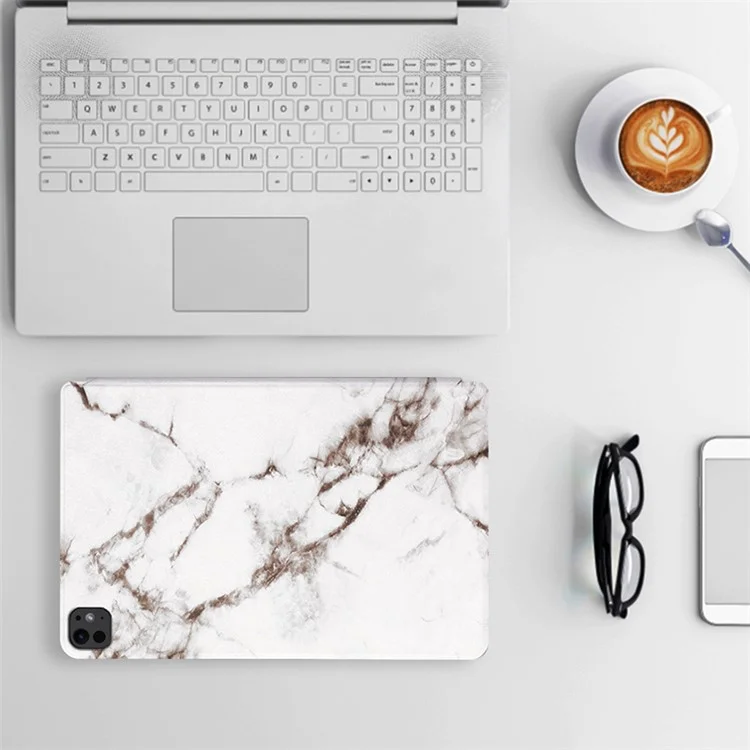 Per iPad Pro 11 (2024) Custodia con Stampa a Motivi Custodia Flip in Pelle PU per Tablet - Cielo Stellato Brillante