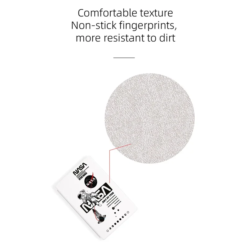 For iPad Air 11 (2025) / (2024) / iPad Air (2022) / (2020) Case Leather Tablet Cover Astronaut Pattern - Balloon Moon