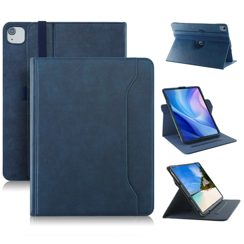 Para iPad Pro 13 (2024) M4 / Air 13 (2024) M2 / Pro 12.9 polegadas (2018) / (2020) / (2021) / (2022) Tablet Case - Azul