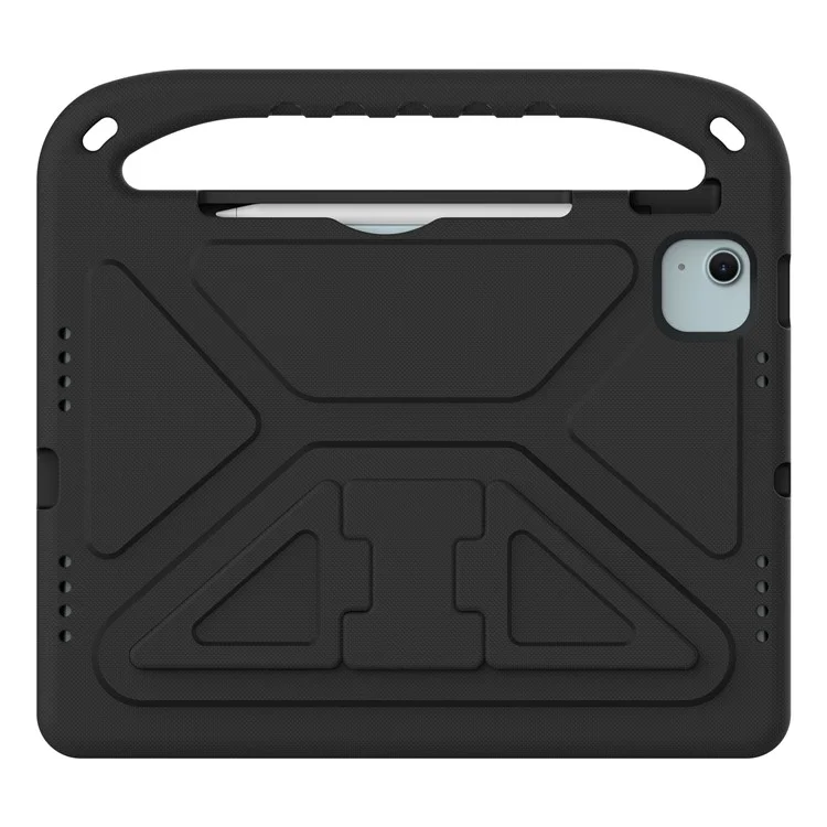 For iPad Air 11 (2025) / (2024) / Pro 11 (2024) Case Hand Grip Kickstand Tablet EVA Cover - Black