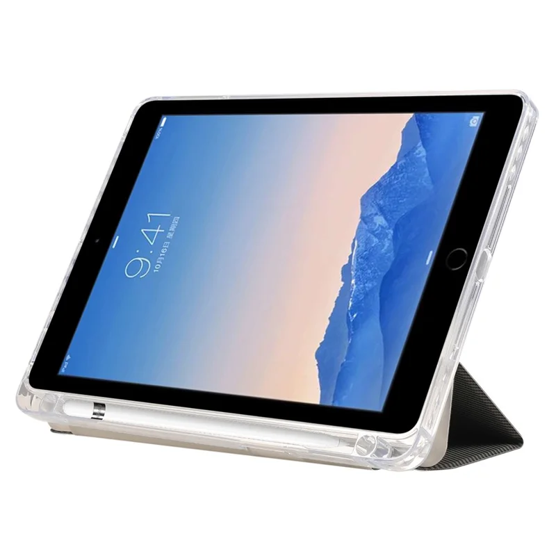 Für iPad 9.7-Zoll (2017) / (2018) / iPad Air (2013) / Air 2 Case Stand Leather Tablet Cover - Gold