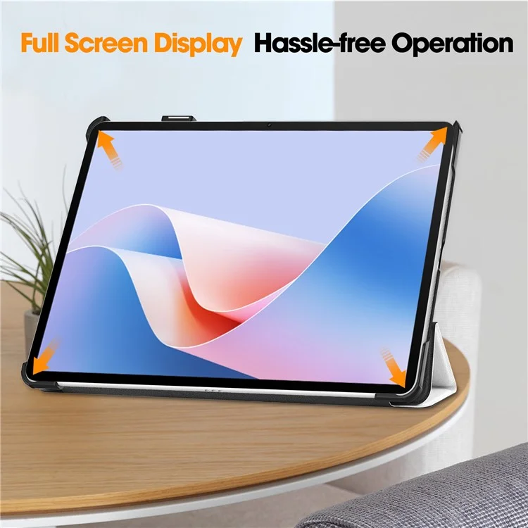 Чехол для Huawei MatePad 11.5 S с трехсторонней складной подставкой, с принтом, кожаный чехол для планшета с автоматическим пробуждением/сном - Кошка