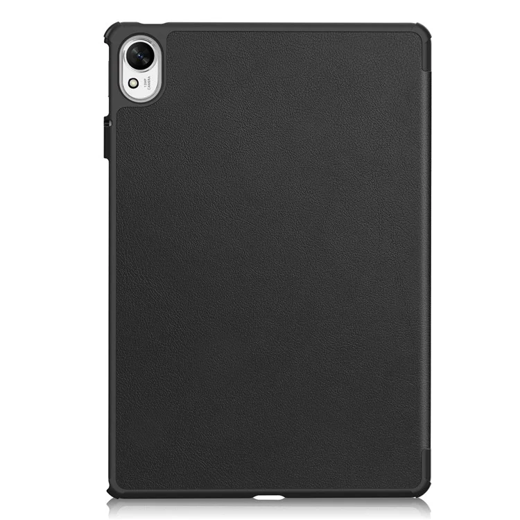 Für Huawei MatePad 11.5 S Case Auto Wake / Sleep Tri-Fold Stand Leder Tablet Hülle - Schwarz