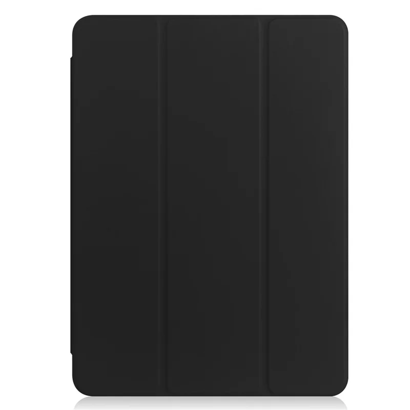 لـ Huawei MatePad 11.5 S (2025) / غطاء حافظة شفاف من الجلد الأكريليك للوحة الذكية مع دعم الإسبات / الإيقاظ التلقائي - أسود