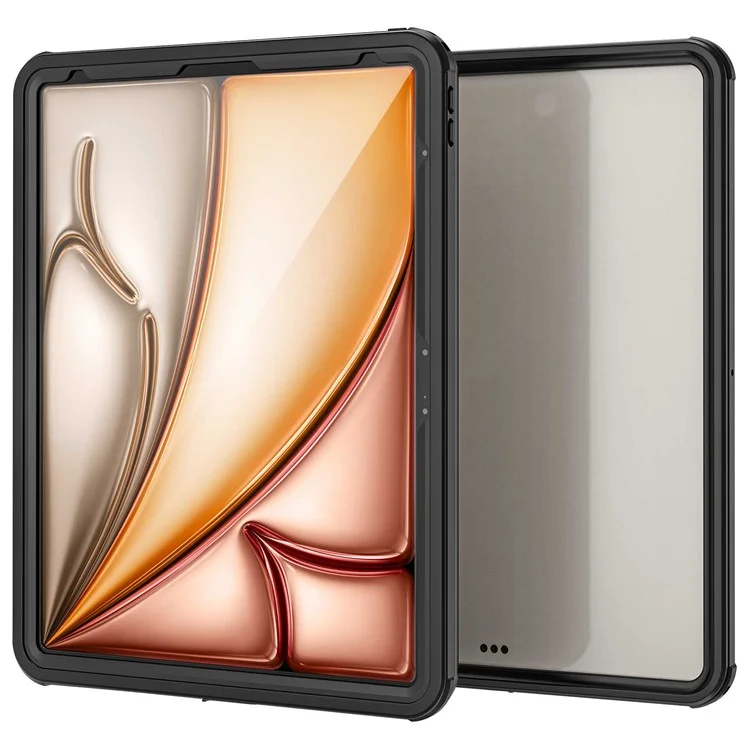 Etui de protection pour tablette FS PC+PET+TPU pour iPad Air 13 (2024) / iPad Pro 12,9 pouces (2018) IP68 Étanche