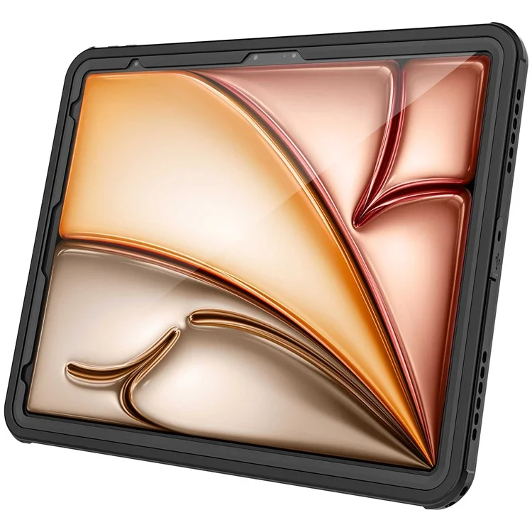 Etui de protection pour tablette FS PC+PET+TPU pour iPad Air 13 (2024) / iPad Pro 12,9 pouces (2018) IP68 Étanche