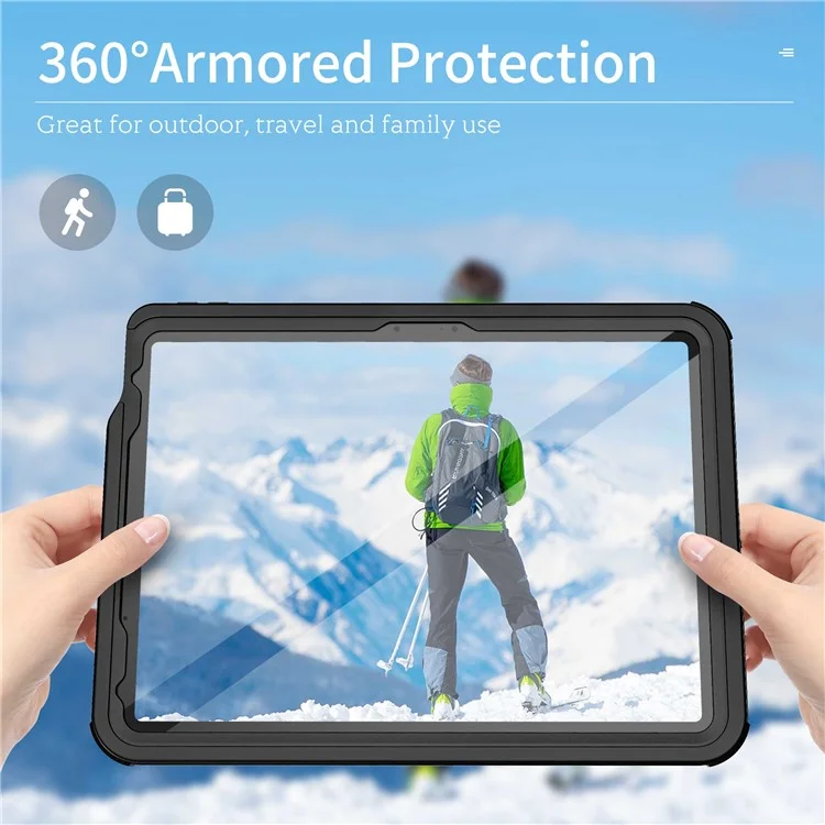 FS For iPad Air 11 (2025) / (2024)  PC+PET+TPU Tablet Case IP68 Waterproof Cover