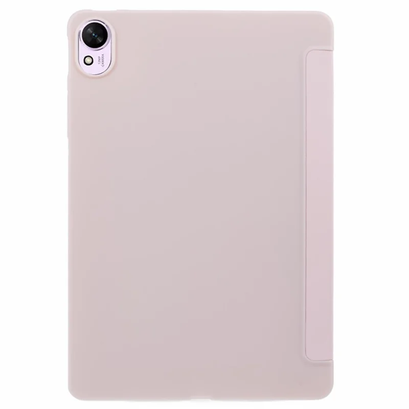 For Huawei MatePad 11.5 S (2025) / MatePad 11.5 S Case Tri-fold Stand  Leather Tablet Cover Honeycomb Texture - Pink