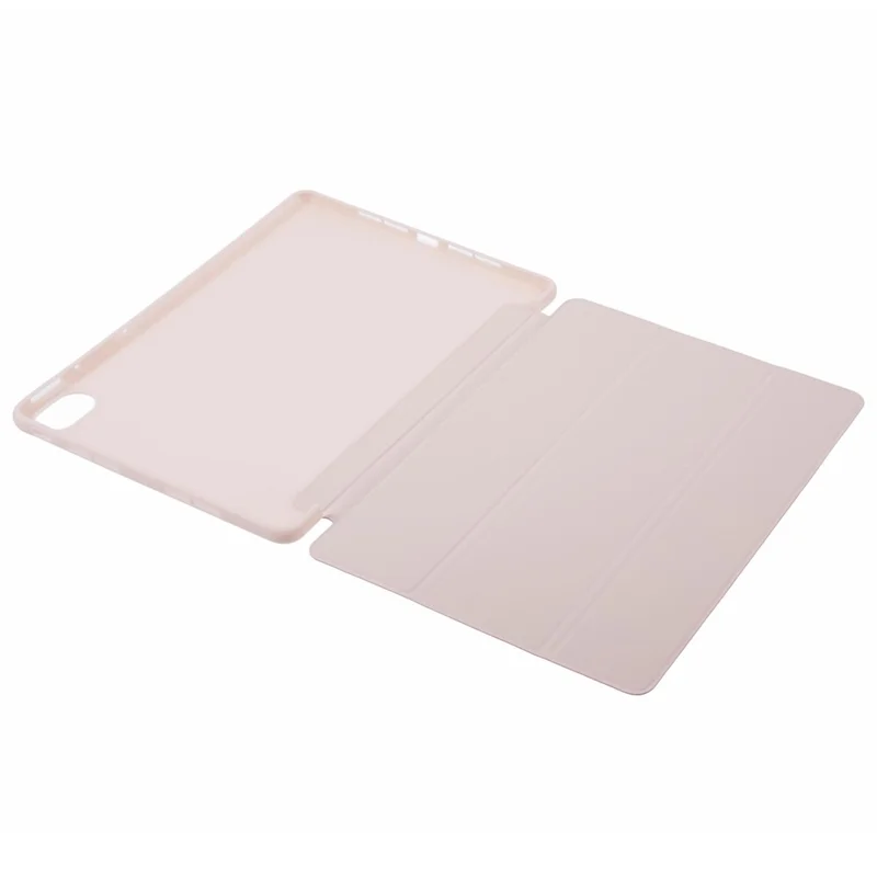 For Huawei MatePad 11.5 S (2025) / MatePad 11.5 S Case Tri-fold Stand  Leather Tablet Cover Honeycomb Texture - Pink