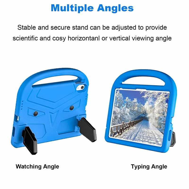 Pour iPad Air 11 (2024) Étui avec support Sparrow Style EVA Housse de tablette - Bleu