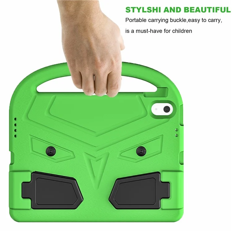 Funda con soporte para iPad Air 11 (2024) tipo Sparrow, cubierta de tableta de EVA - Verde