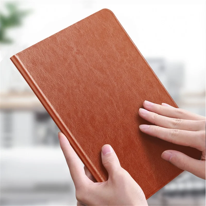 X-LEVEL Kate Series For iPad Pro 13 (2025) / 13 (2024) Case Leather Stand Tablet Cover with Auto Sleep / Wake - Brown