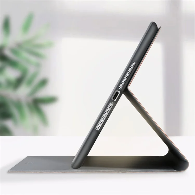 Capa X-LEVEL Kate Series para iPad Pro 11 (2024) Despertar/Dormir automático Capa de couro sintético Folio para tablet - Marrom
