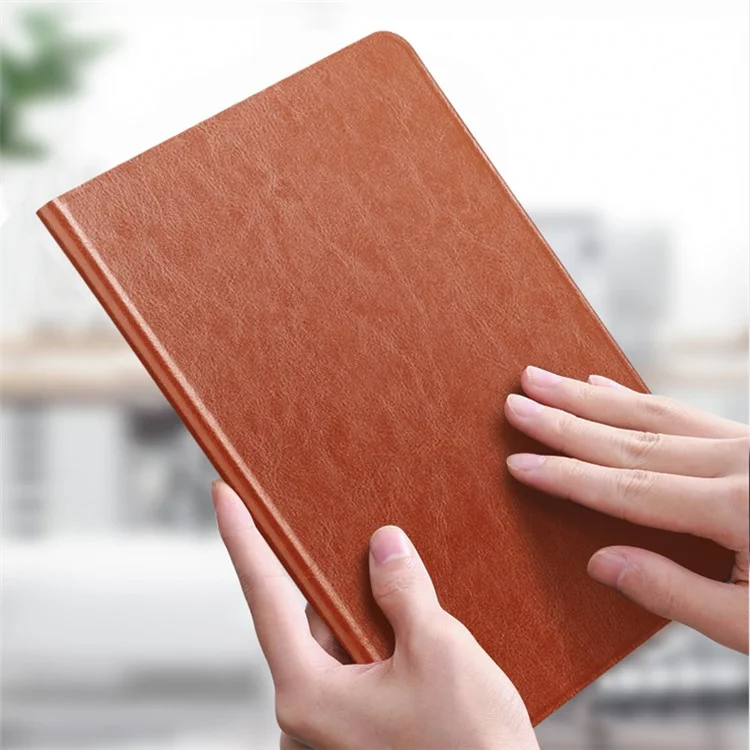 Capa X-LEVEL Kate Series para iPad Pro 11 (2024) Despertar/Dormir automático Capa de couro sintético Folio para tablet - Marrom