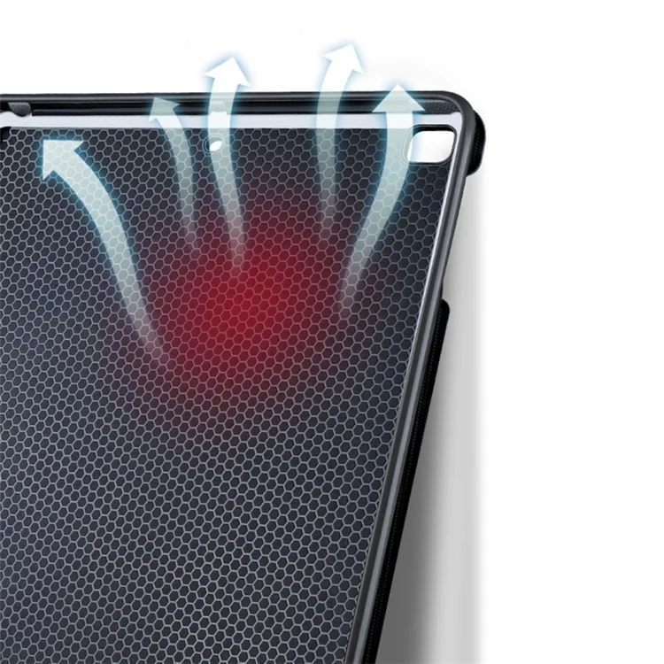 Capa X-LEVEL Kate Series para iPad Pro 11 (2024) Despertar/Dormir automático Capa de couro sintético Folio para tablet - Marrom