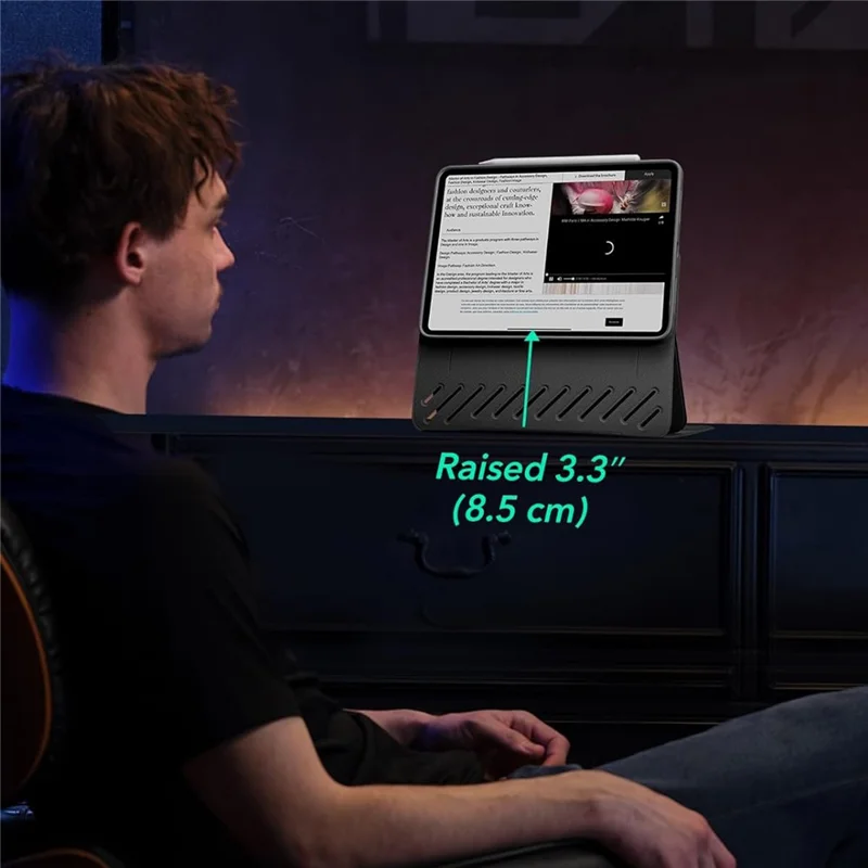 ESR Shift Magnetic Case for iPad Pro 13 (2025) / 13 (2024) Detachable Tablet Cover Auto Wake / Sleep - Black