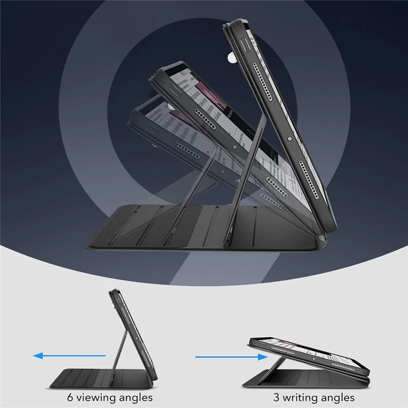 ESR Shift Magnetic Case for iPad Pro 13 (2025) / 13 (2024) Detachable Tablet Cover Auto Wake / Sleep - Black