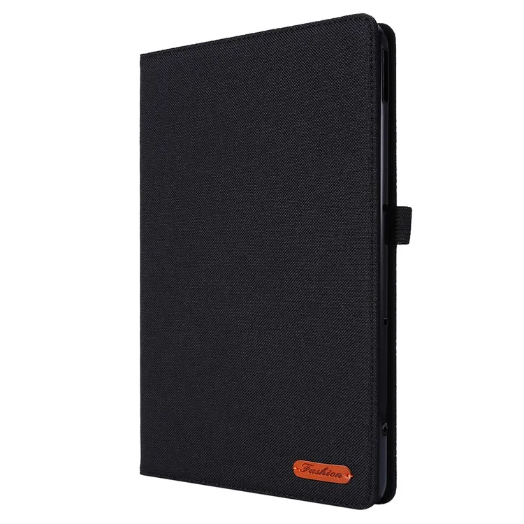 Para Huawei MatePad SE 11 Capa de Couro Suporte de Cartão Textura de Tecido Capa de Tablet - Preto