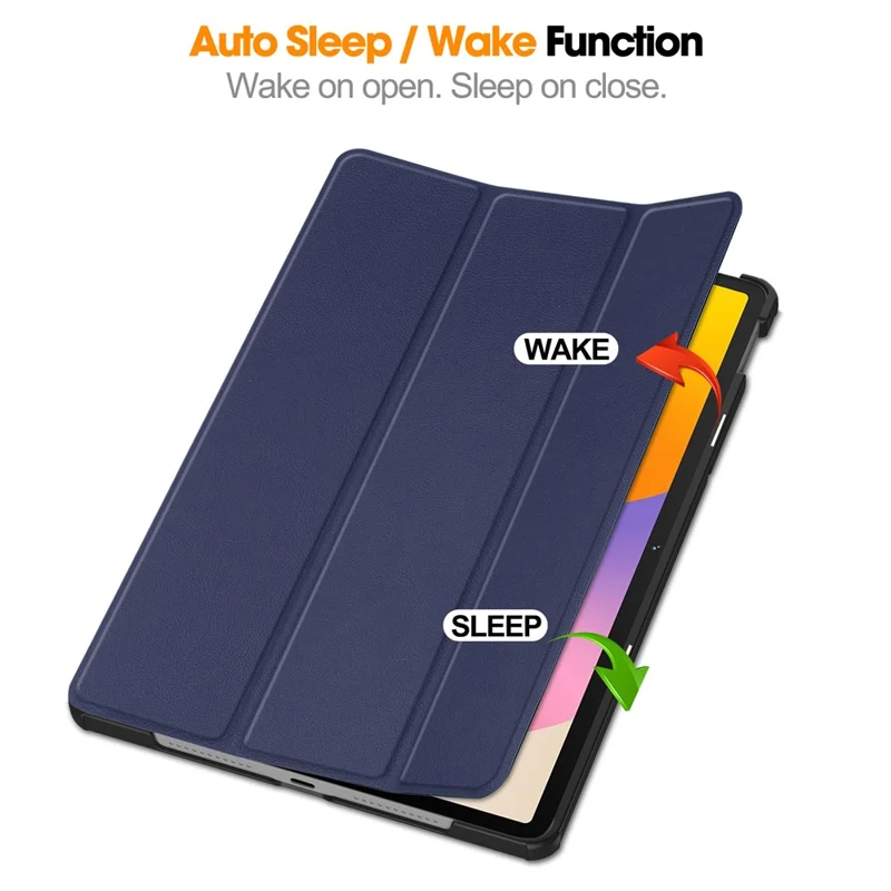 For Huawei MatePad SE 11 Stand Case Shockproof Leather Tablet Cover - Blue