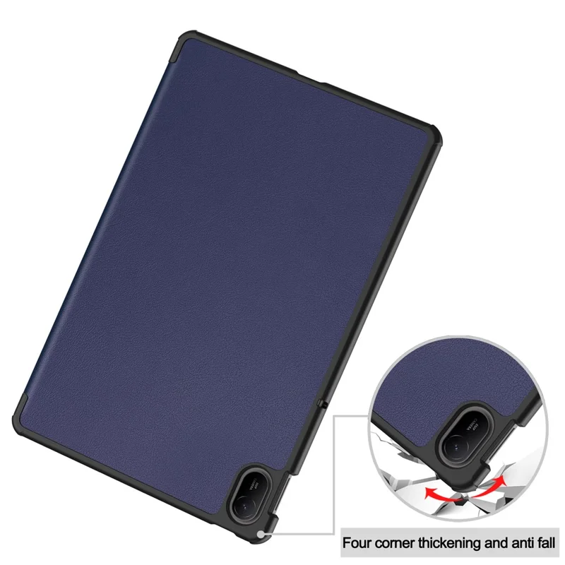For Huawei MatePad SE 11 Stand Case Shockproof Leather Tablet Cover - Blue