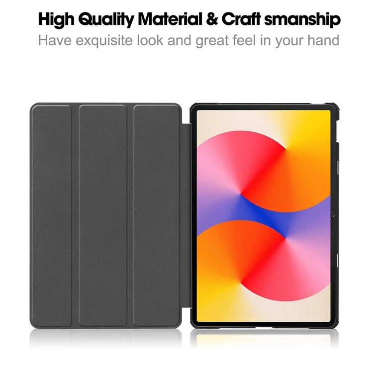For Huawei MatePad SE 11 Stand Case Shockproof Leather Tablet Cover - Red