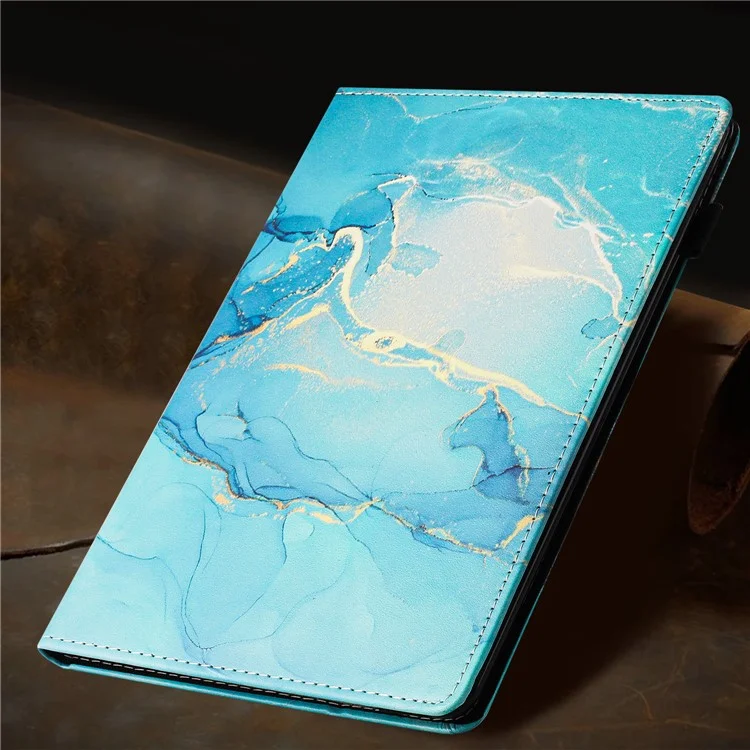 Per Samsung Galaxy Tab A 10.1 (2019) T510 Custodia in pelle Autosleep/Sveglia Marmo Custodia per tablet - Verde