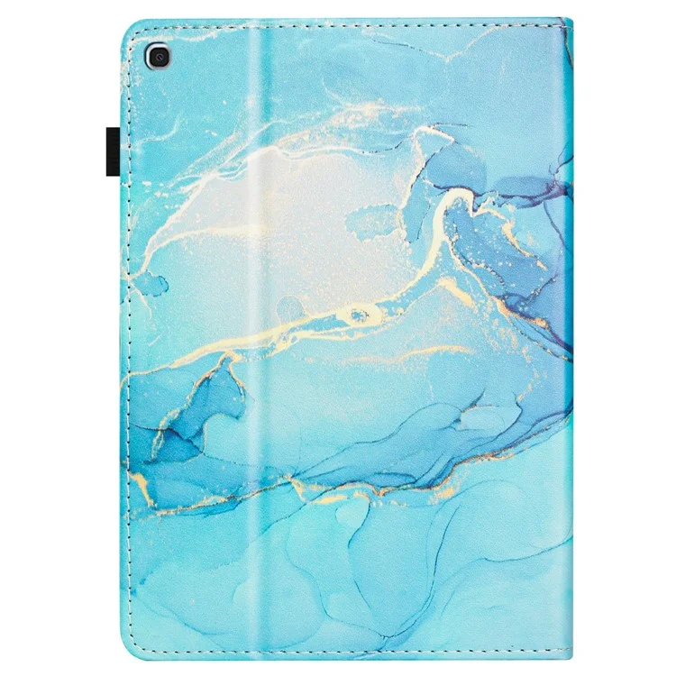 Per Samsung Galaxy Tab A 10.1 (2019) T510 Custodia in pelle Autosleep/Sveglia Marmo Custodia per tablet - Verde