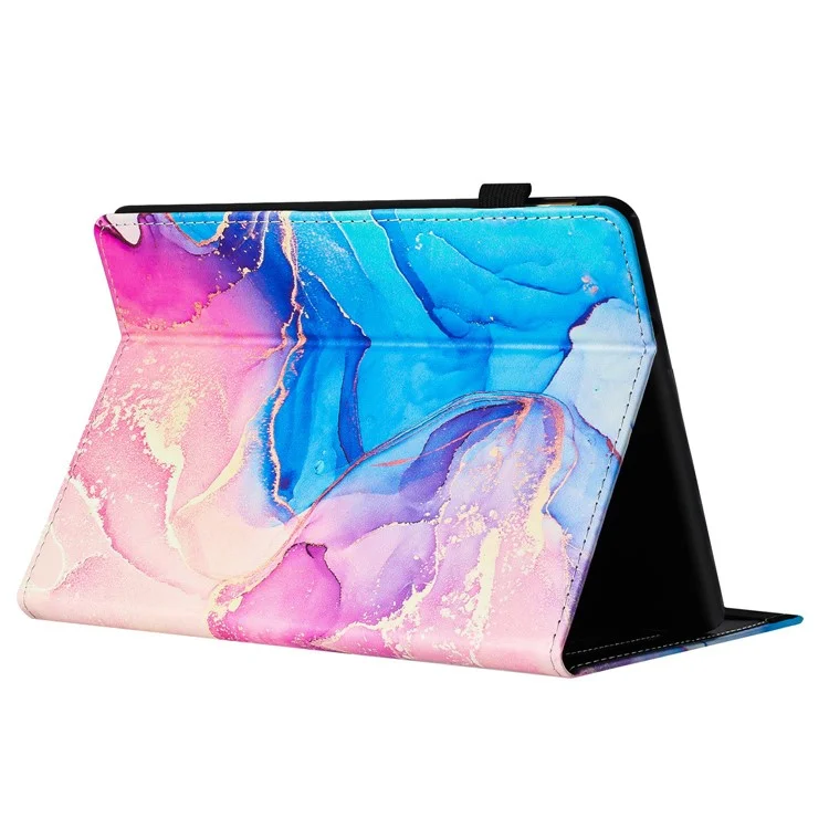 Marble Printed Leather Case for Amazon Paperwhite 4 (2018) / Paperwhite 3 (2015) / Paperwhite 2 (2015) / Paperwhite (2015) - Pink  /  Blue