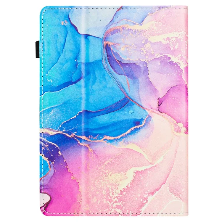 Marble Printed Leather Case for Amazon Paperwhite 4 (2018) / Paperwhite 3 (2015) / Paperwhite 2 (2015) / Paperwhite (2015) - Pink  /  Blue