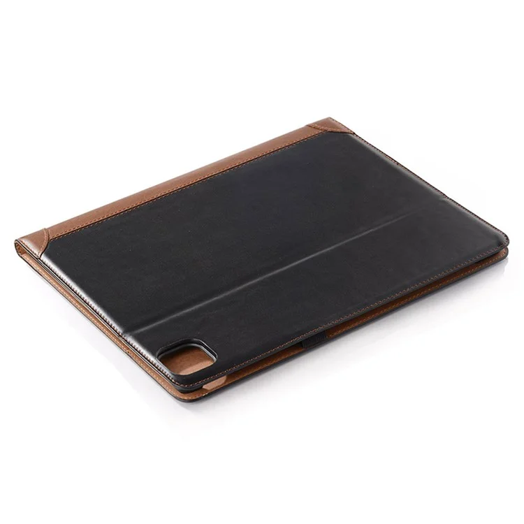 Para iPad Pro 13 (2024) Capa Protetora Capa de Folio de Couro Tablet - Preto