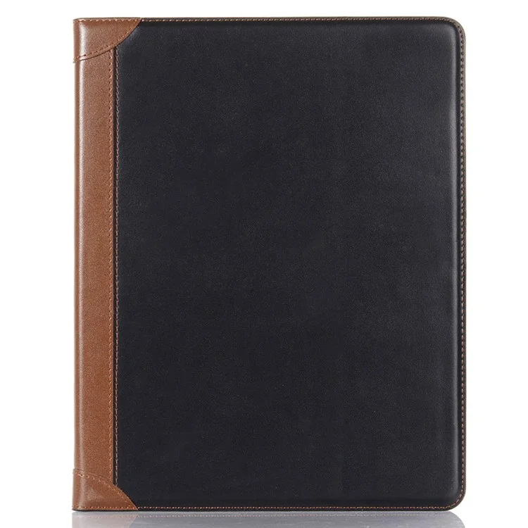 Para iPad Pro 13 (2024) Capa Protetora Capa de Folio de Couro Tablet - Preto