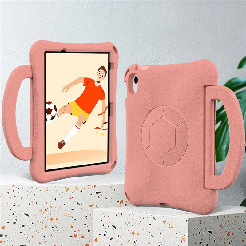 EVA Case for iPad (2025) / 10.9 (2022) / Air 11 (2025) / (2024) Tablet Protective Cover with Kickstand - Light Pink