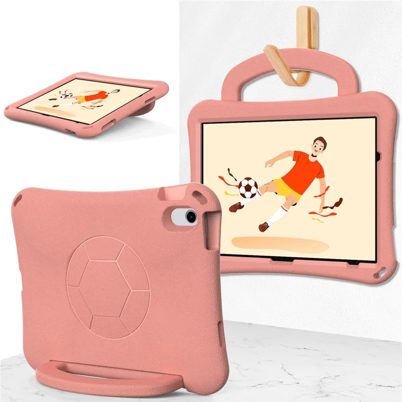 EVA Case for iPad (2025) / 10.9 (2022) / Air 11 (2025) / (2024) Tablet Protective Cover with Kickstand - Light Pink