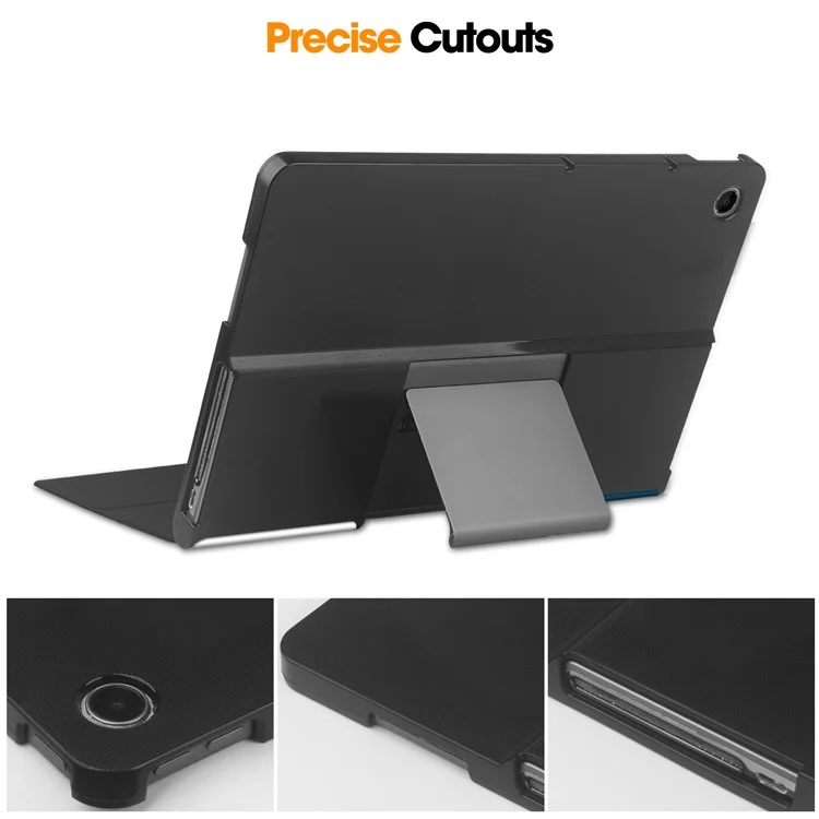 Para el caso de la tableta Lenovo Tab Plus Stand Case Pattern Print Leather - Gato