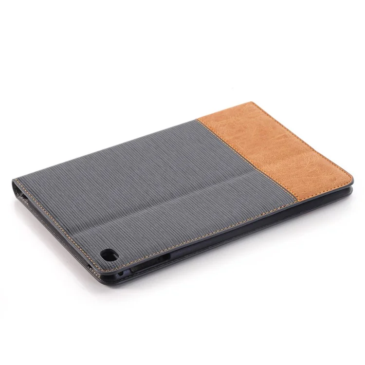 For iPad mini (2019) 7.9 Inch / Mini 4 / mini 3 / mini 2 / mini Case Leather Cross Texture Tablet Cover Auto Sleep Wake - Grey