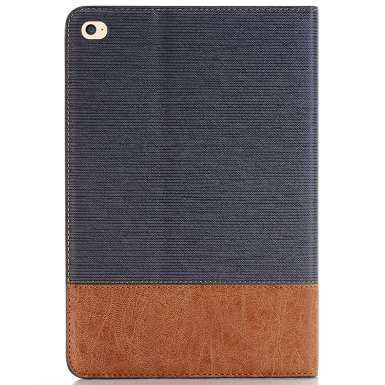 For iPad mini (2019) 7.9 Inch / Mini 4 / mini 3 / mini 2 / mini Case Leather Cross Texture Tablet Cover Auto Sleep Wake - Grey