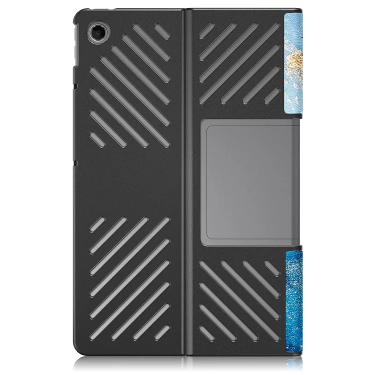 Per Lenovo Tab Plus 11.5 pollici TB351FU Custodia con motivo Tablet Custodia in pelle Dissipazione del calore a fori - Onda