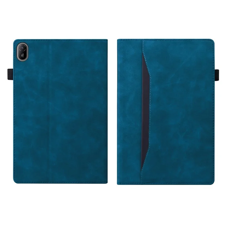 Para Huawei MatePad SE 11 Case PU Leather Stand Tablet Cover Card Slots - Azul