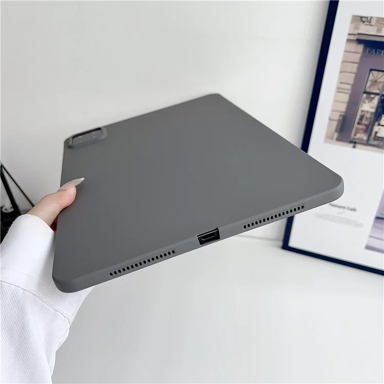 Para Xiaomi Pad 6S Pro 12.4 Capa Skin-Touch Feeling Soft TPU Tablet Cover - Verde Menta