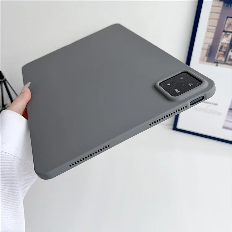 Para Xiaomi Pad 6S Pro 12.4 Capa Skin-Touch Feeling Soft TPU Tablet Cover - Verde Menta