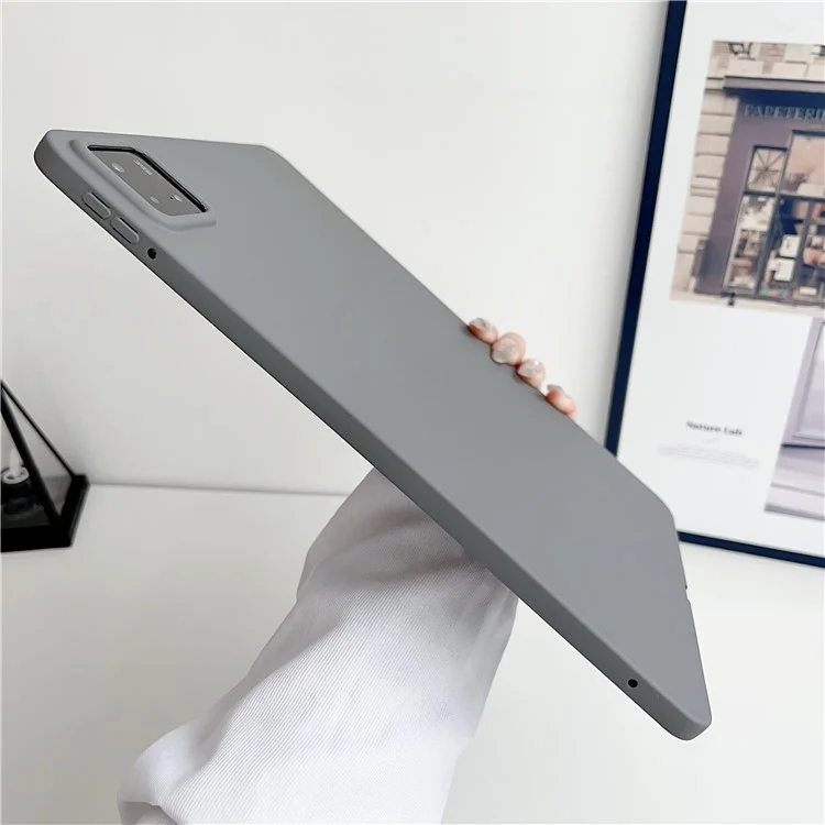 Para Xiaomi Pad 6S Pro 12.4 Capa Skin-Touch Feeling Soft TPU Tablet Cover - Verde Menta